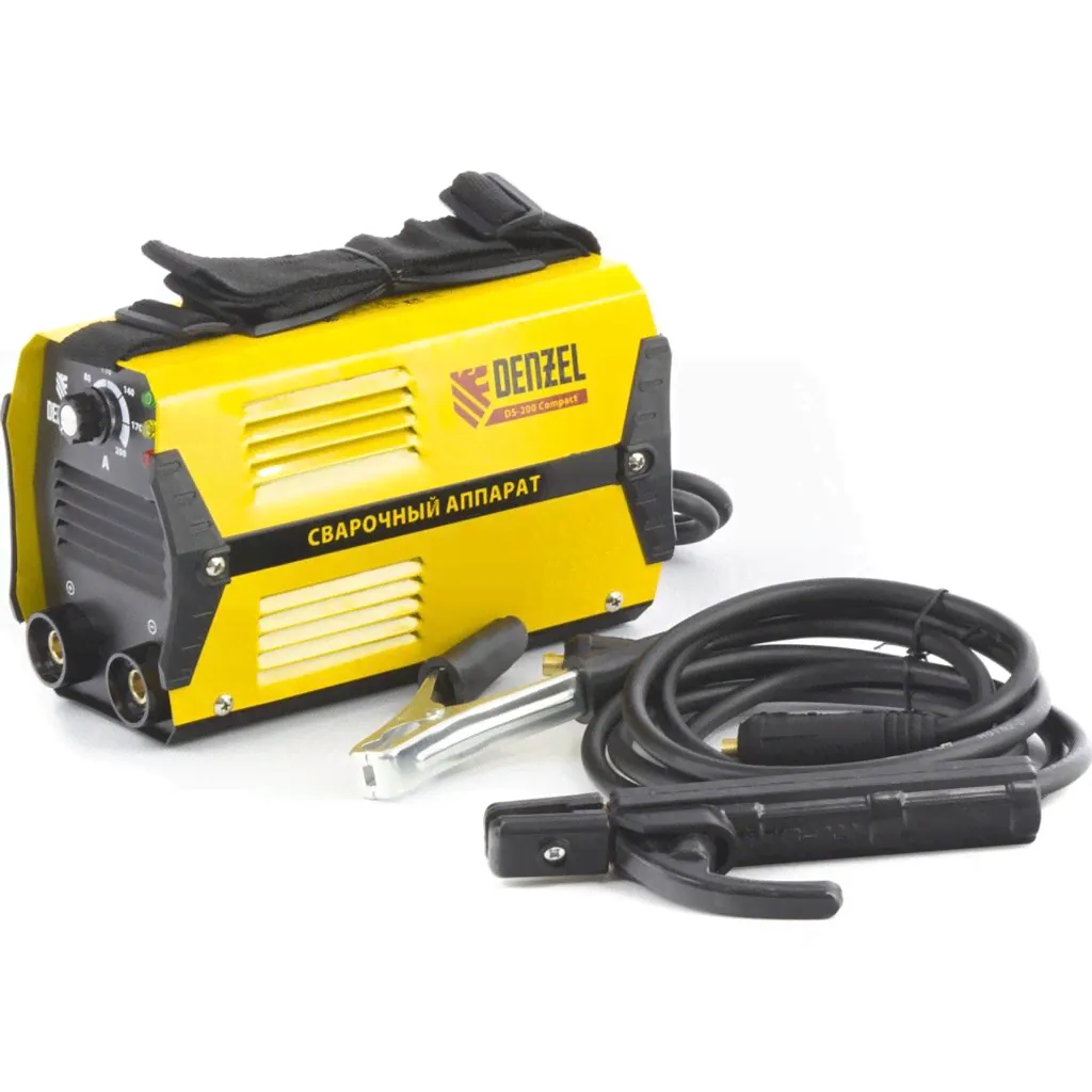 Инвертор DENZEL DS-200Compact (Сварочный ток 200 А)-0