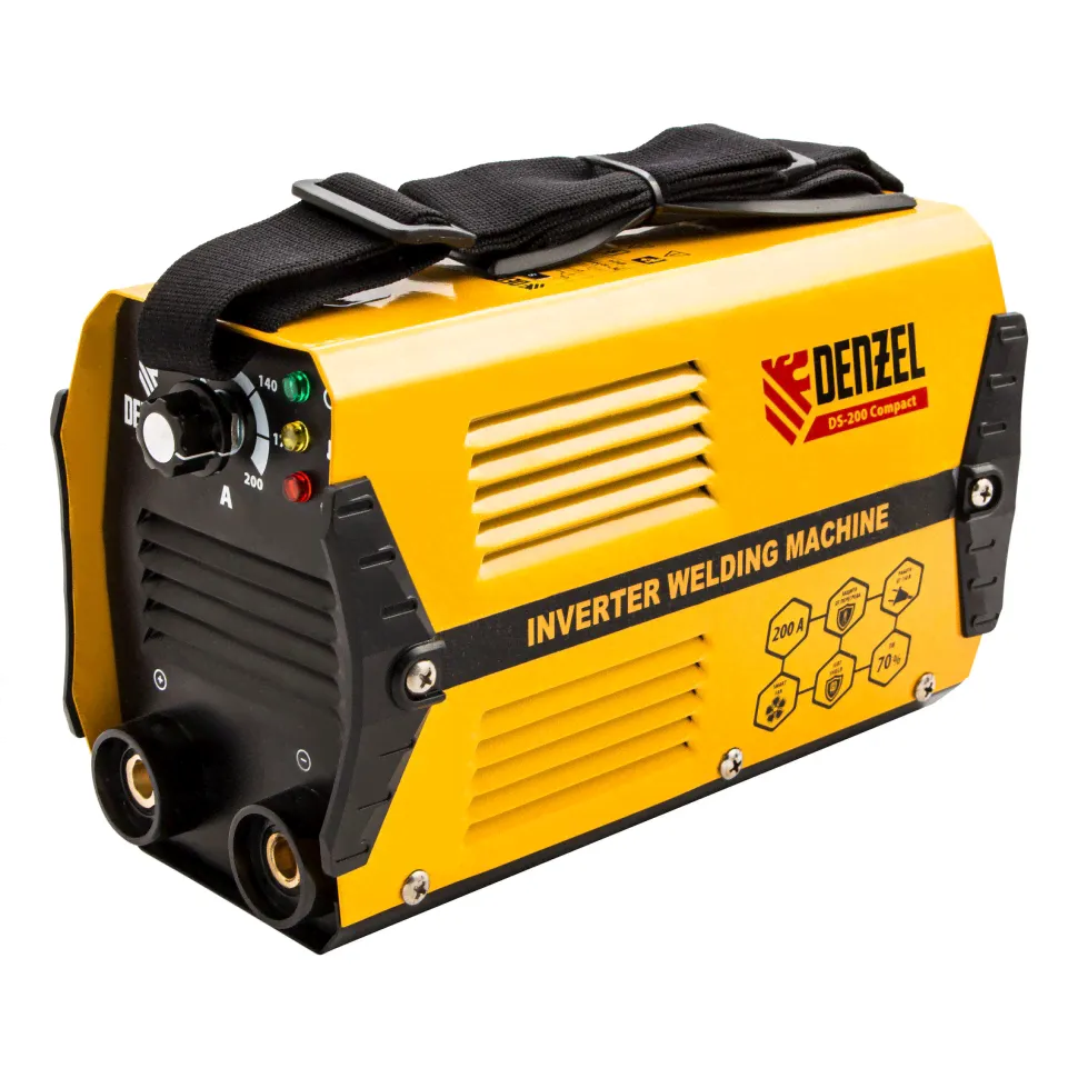Аппарат инверторный DS-200 Compact 200 А 1,6-5 мм DENZEL 94373-0