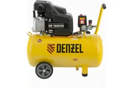 Воздушный компрессор DENZEL DK1800/50,Х-PRO 1,8 кВт, 280л/мин, 50л 58068