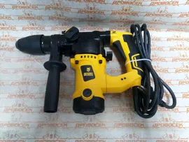 Перфоратор электрический DENZEL RHV-1100-26, SDS-plus, 1100 Вт, 4 Дж, 3 режима / 26610