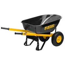 Тачка строительная двухколесная до 250 кг, объем 140 л Denzel 69000